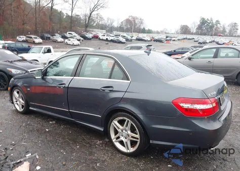 2012 Mercedes-Benz E 350 из США, поврежденный, VIN WDDHF5KB9CA526645